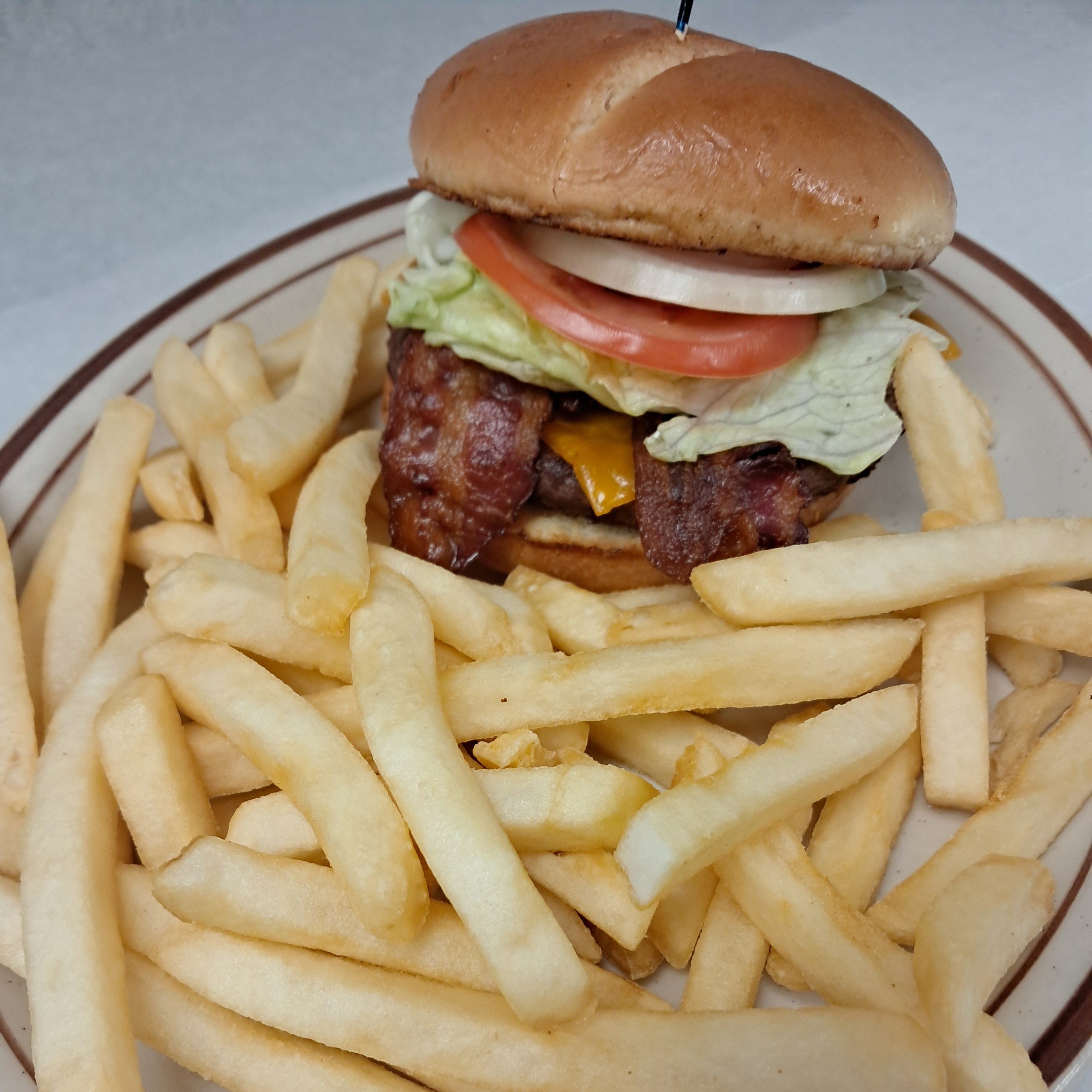 Bacon Cheeseburger.