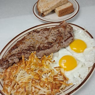 New York Steak & Eggs
